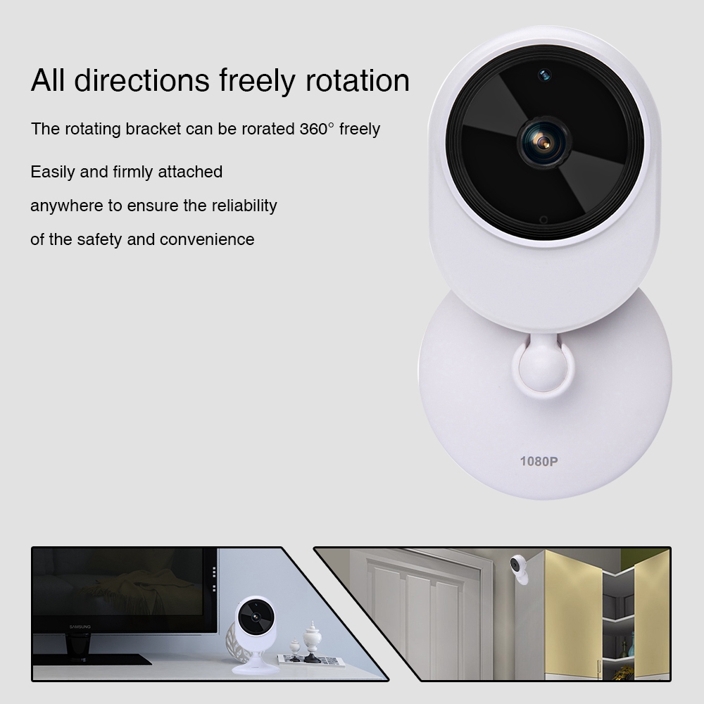 Virtoba C35 1080P WiFi IP Camera Baby Monitor 1/2.7 COMS 30fps Night Vision ONVIF Two-way Audio Home Security Camera
