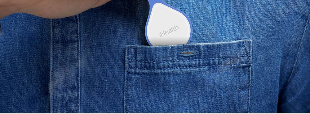 Xiaomi Mijia iHealth Smart Blood Glucose Meter work with APP Built-in Cypress Chipset Portable Blood Glucose Monitor -White