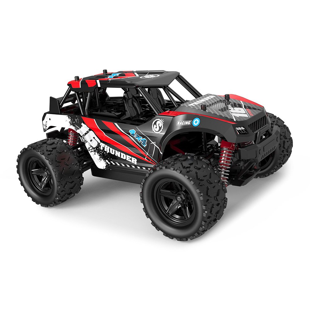 HS18312 1:18 2.4G 4WD Brushed Off-road RC Car RTR - Blue