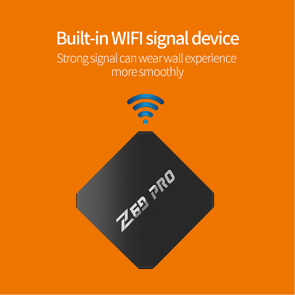 Z69 PRO Android 7.1.2 Amlogic S905W 1GB/8GB 4K TV Box 2.4G WiFi LAN VP9 HDR10 HDMI CEC