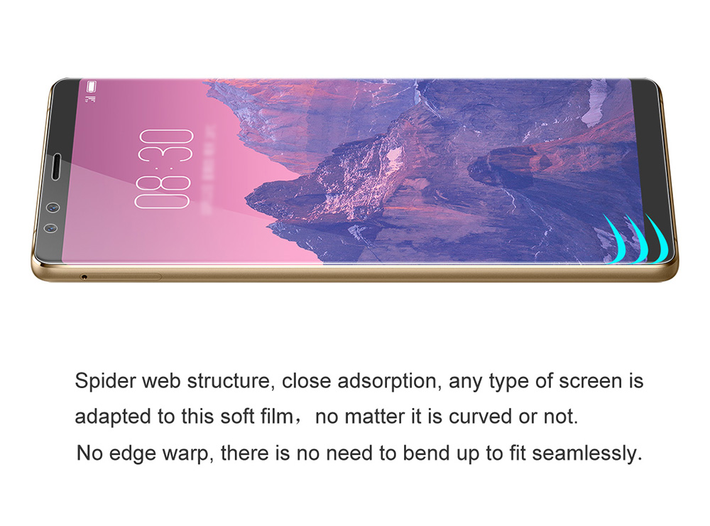ENKAY Hat-Prince 0.1mm 3D Explosion-proof Membrane Screen Film For Nubia Z17S - Transparent