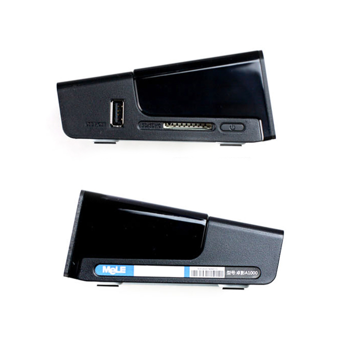 MELE A1000 ARM Cortex-A8 1GHz Android Mini TV Box 1080P HDD Player 802.11b/g/n WiFi LAN HDMI VGA Support 2.5" SATA HDD