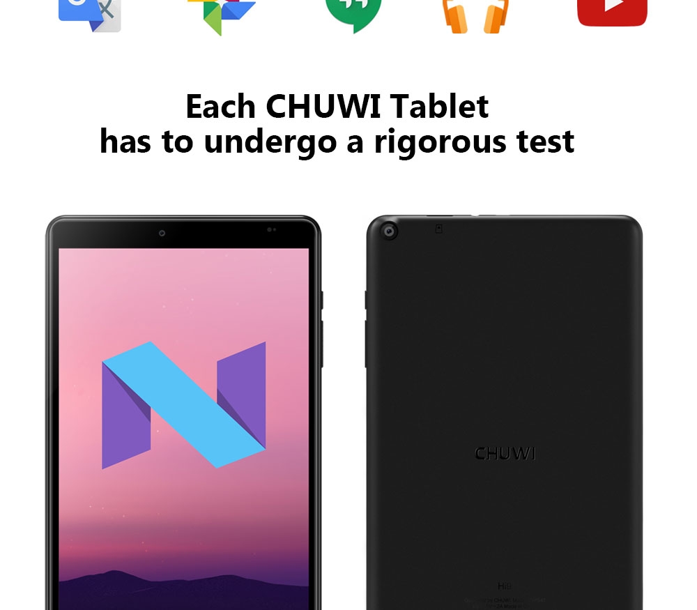 Chuwi Hi 9 Air Tablet PC MTK8173 Quad Core 8.4 Inch 2560*1600 4GB RAM 64GB ROM Android 7.0 Dual Band Wifi - Black+Gray
