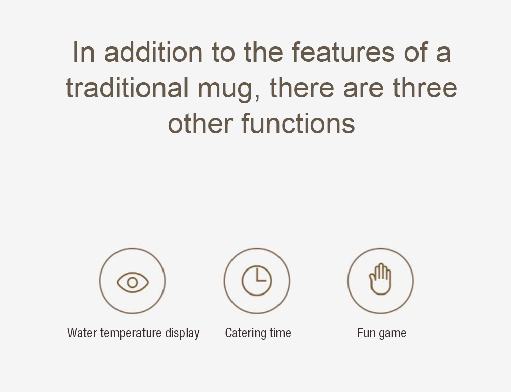 Xiaomi Mijia Kiss Fish Smart Vacuum Bottle 430ML Keep Warm Cold OLED Temperature Display Lightweight - White