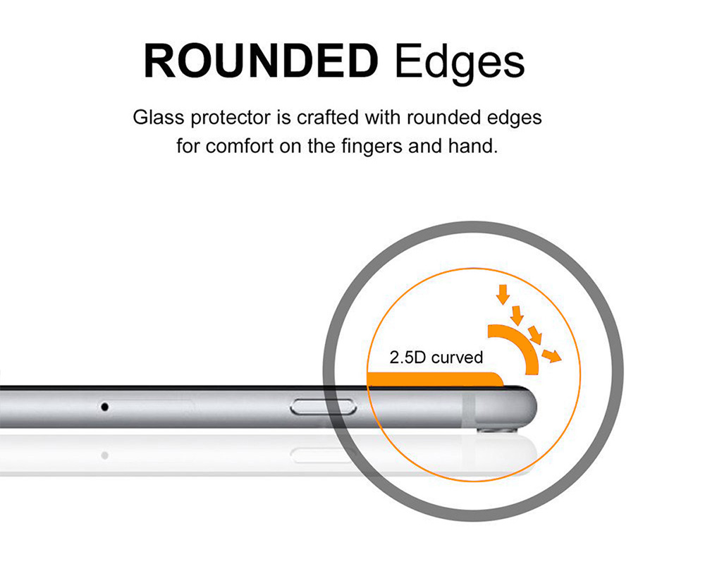 ENKAY Transparent HUAWEI Honor 7X 0.26mm 2.5D Arc Tempered Glass