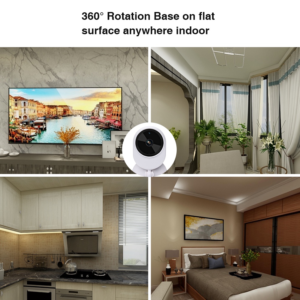 Virtoba C35 1080P WiFi IP Camera Baby Monitor 1/2.7 COMS 30fps Night Vision ONVIF Two-way Audio Home Security Camera