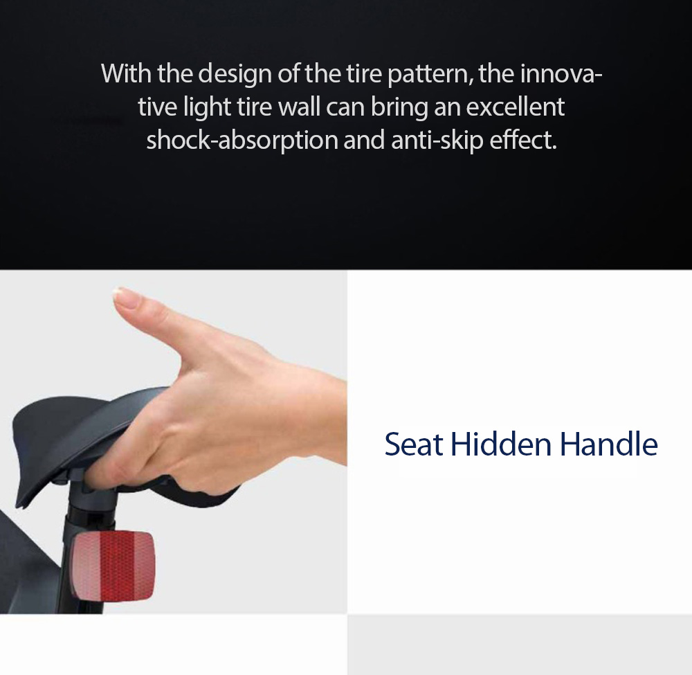 Xiaomi Mijia 14 Inch Kids Bike For Boys Aluminium Alloy With Dual Brakes System Adjustable Saddle - Blue