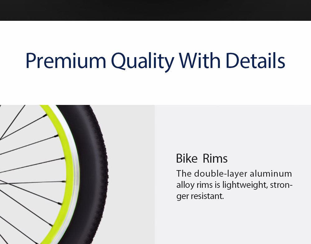 Xiaomi Mijia QiCYCLE XC200 Mountain Bike For Teenagers Speed Change Cool Riding Aluminium Alloy - Yellow