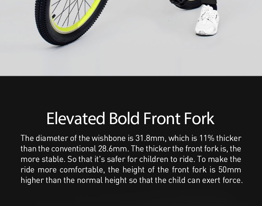 Xiaomi Mijia QiCYCLE XC200 Mountain Bike For Teenagers Speed Change Cool Riding Aluminium Alloy - Yellow