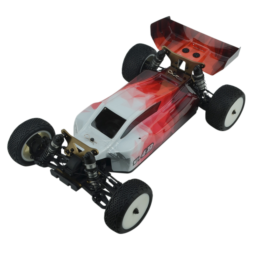 VKAR RACING V.4B 1:10 2.4G 4WD Metal CVD Brushless Racing RC Car RTR - Red
