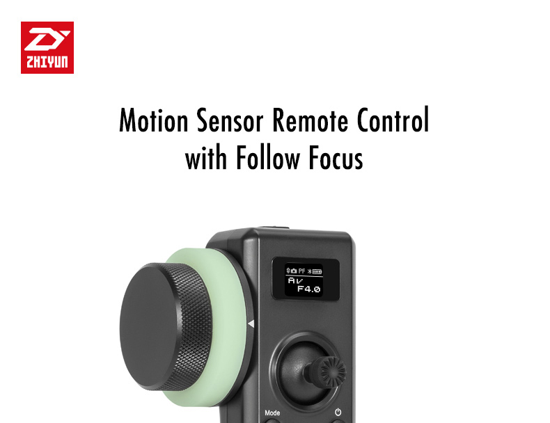 Zhiyun Motion Sensor Remote Control with Follow Focus for Zhiyun Crane 2