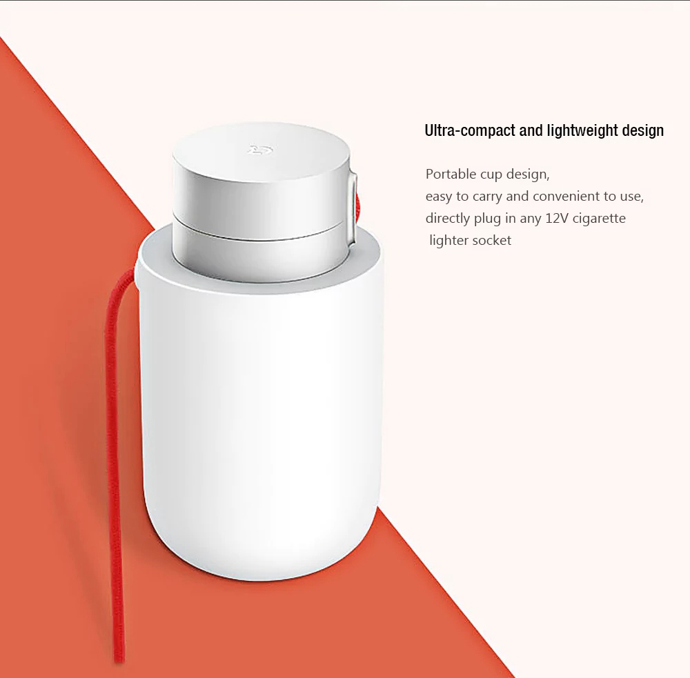 Xiaomi Mijia Car Power Inverter Car Socket Charger 100W With Dual USB Ports - White