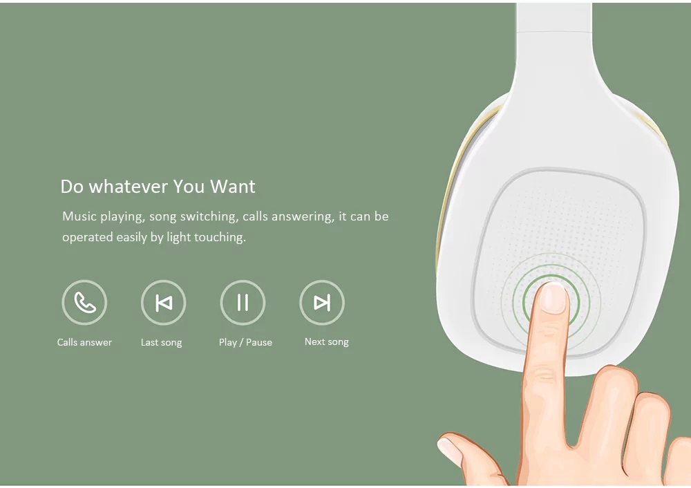 Xiaomi 3.5mm Stereo Headset for Smartphone Tablet PC - Green