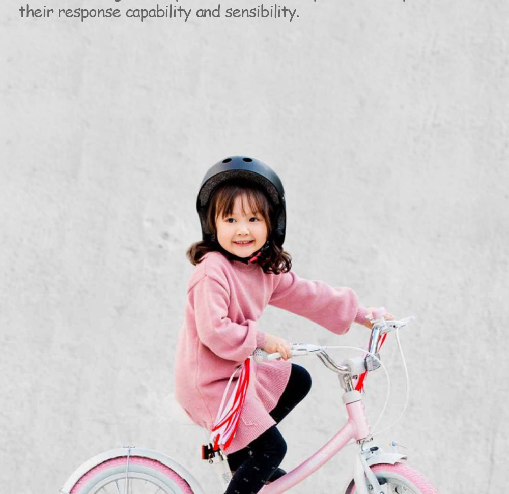 Xiaomi Mijia 14 Inch Kids Bike For Girls Aluminium Alloy With Dual Brakes System Adjustable Saddle - Pink