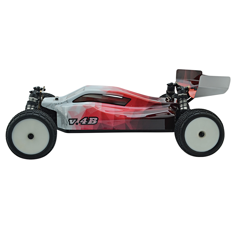 VKAR RACING V.4B 1:10 2.4G 4WD Metal CVD Brushless Racing RC Car RTR - Red