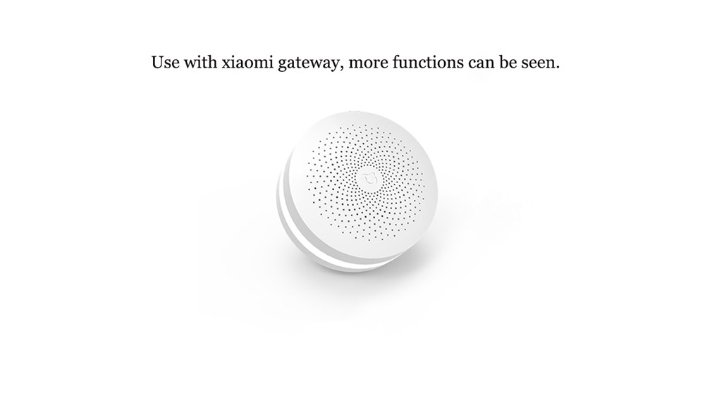 Xiaomi Honeywell Fire Alarm Detector APP Remote Monitor System Photoelectric Smoke Sensor -White
