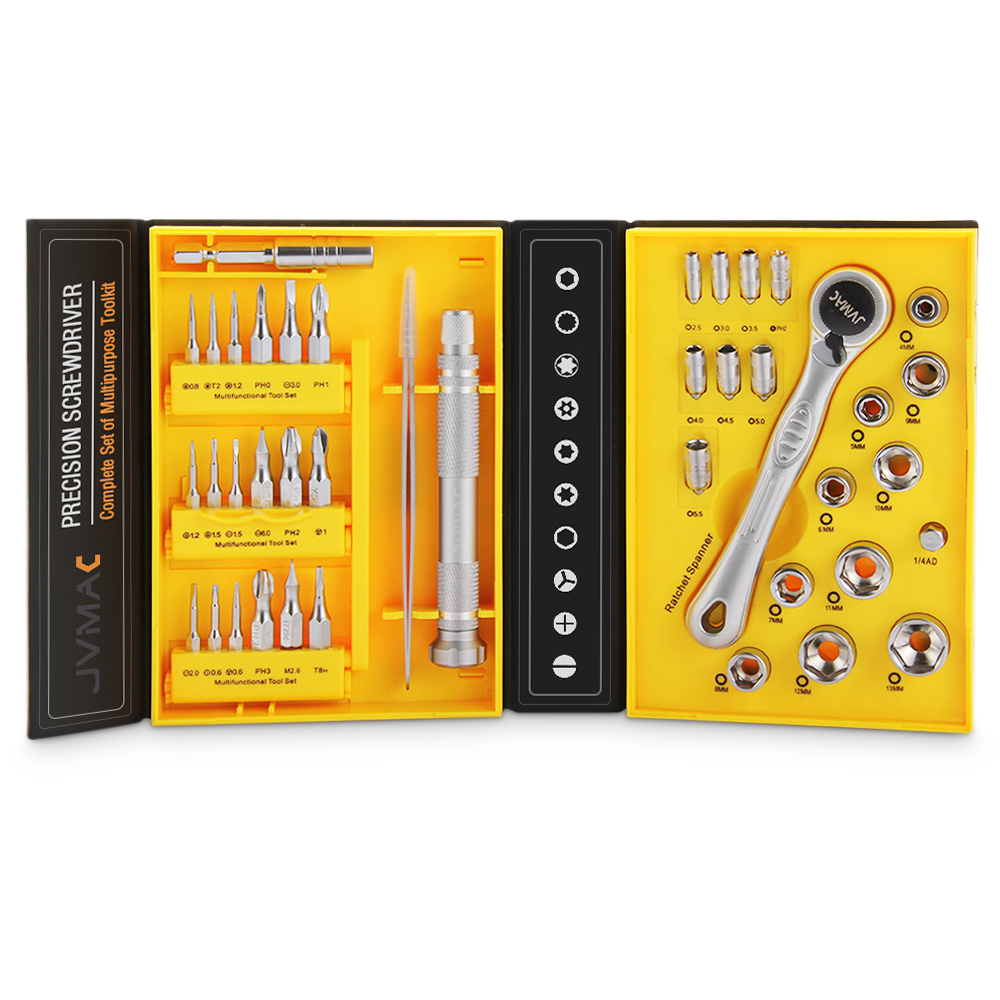 JVMAC JM-4109 (S-M) 41pcs in 1 Multi-function Screwdrivers Set Precision Telecommunication Tool Set