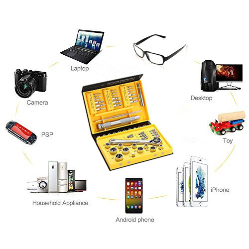 JVMAC JM-4109 (S-M) 41pcs in 1 Multi-function Screwdrivers Set Precision Telecommunication Tool Set