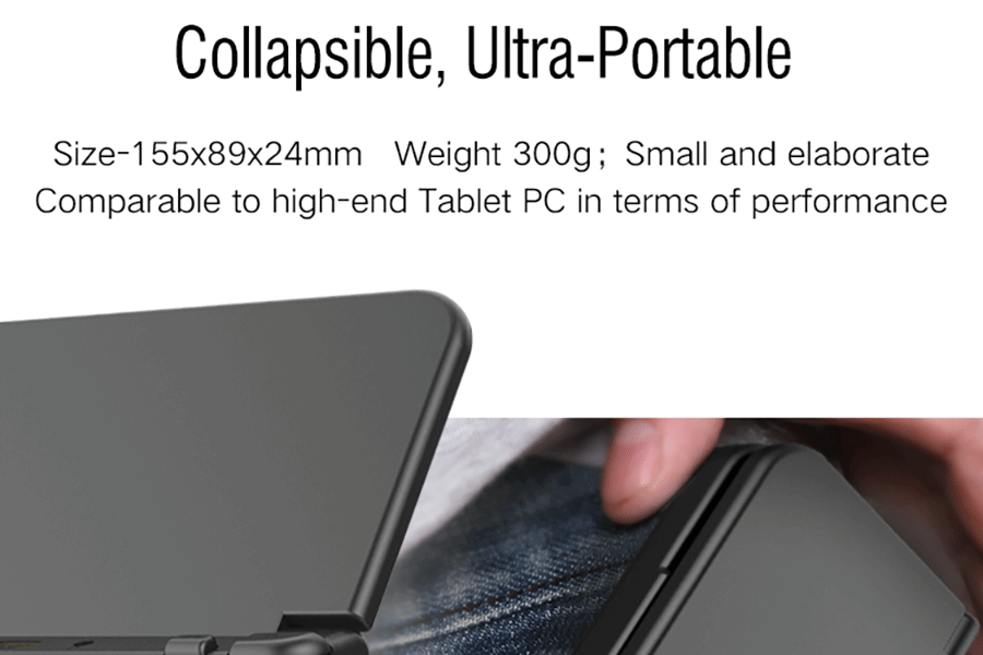 GPD XD Plus Gamepad Tablet PC MT8176 Quad Core 5.0 Inch 1280*720 Android 7.0 Handheld Game 4GB RAM 32GB ROM - Black