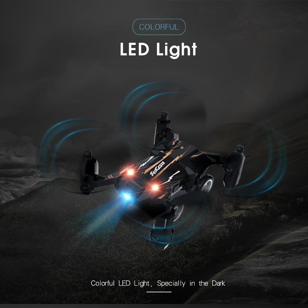 Flytec SBEGO 132 2.4G 4CH Air Ground Dual Mode Flying Car RC Quadcopter RTF - Black