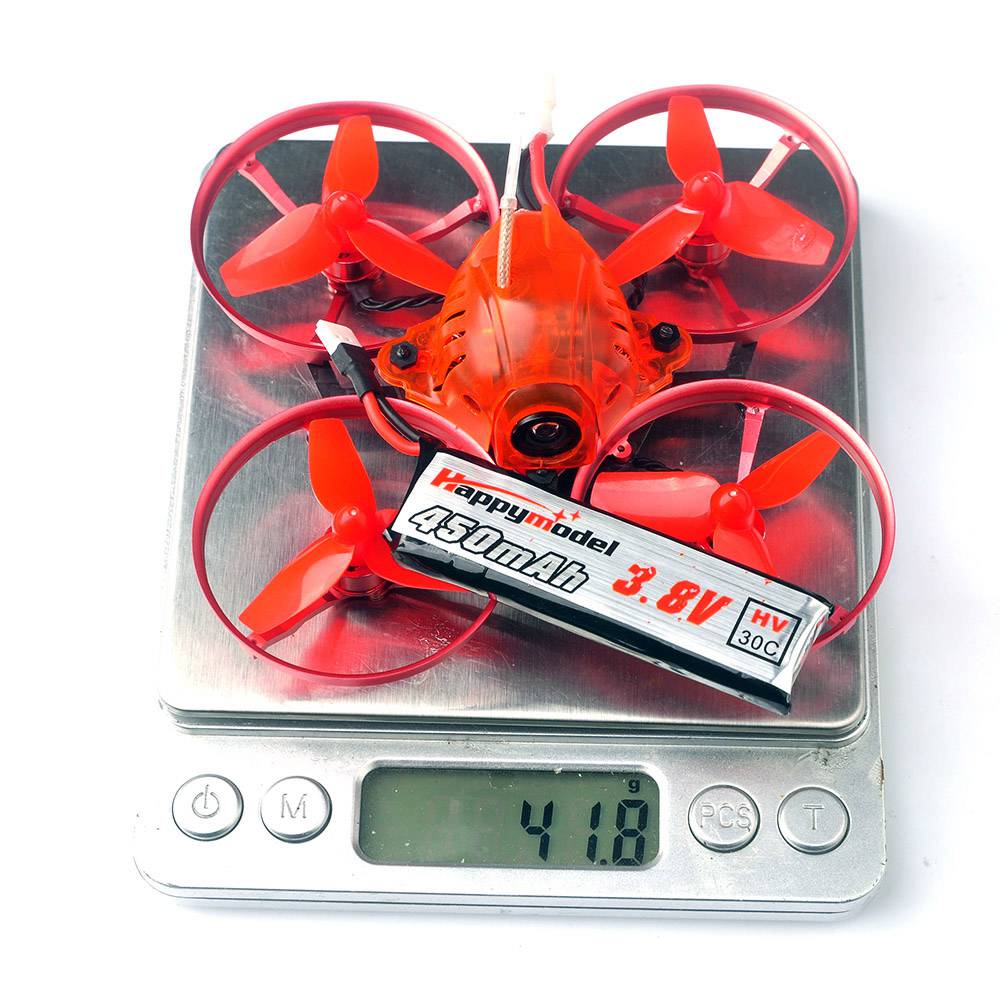 Happymodel Snapper7 75mm FPV Brushless Whoop Racing Drone with Crazybee F3 OSD 5A ESC Frsky Receiver BNF - One Battery