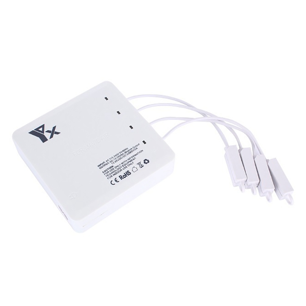 Multiple Ports Battery Remote Controller Charger for DJI Mavic Air - US Plug