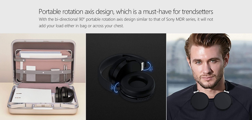 JAKCOM BH2 Bluetooth Headset with Mic Active Noise Reduction - Black