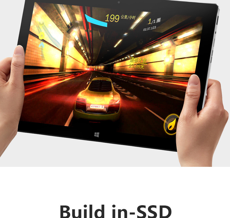 VOYO VBook I7PLus Tablet Intel Core i7-7500U Dual Core 12.6 Inch 3K IPS 2880*1920 8GB RAM 256GB SSD Windows 10 Dual Band Wifi - Black+Gray