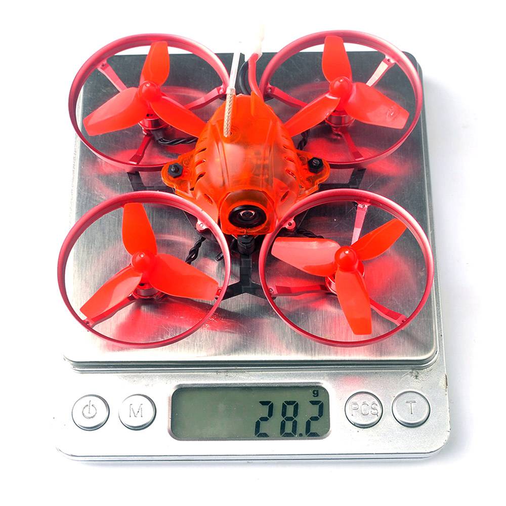 Happymodel Snapper7 75mm FPV Brushless Whoop Racing Drone with Crazybee F3 OSD 5A ESC Frsky Receiver BNF - Three Battery
