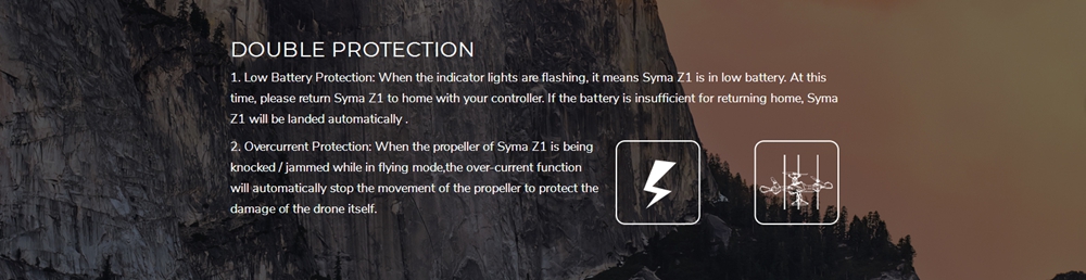 SYMA Z1 WIFI FPV Foldable RC Quadcopter with 720P HD Camera Optical Flow Positioning BNF - Black