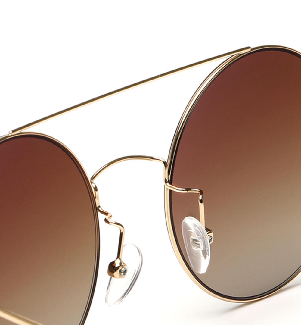 Xiaomi Mijia TS Sunglasses With Round Frame Glasses Fashionable Lightweight - Brown