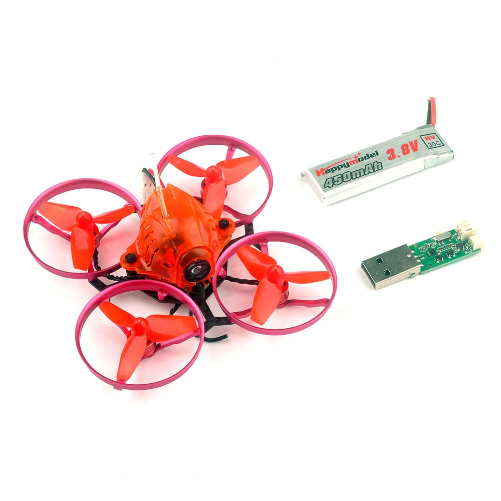 Happymodel Snapper7 75mm FPV Brushless Whoop Racing Drone with Crazybee F3 OSD 5A ESC Frsky Receiver BNF - One Battery