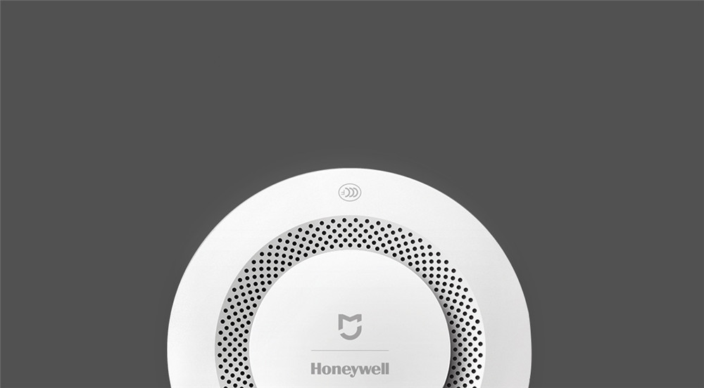 Xiaomi Honeywell Fire Alarm Detector APP Remote Monitor System Photoelectric Smoke Sensor -White