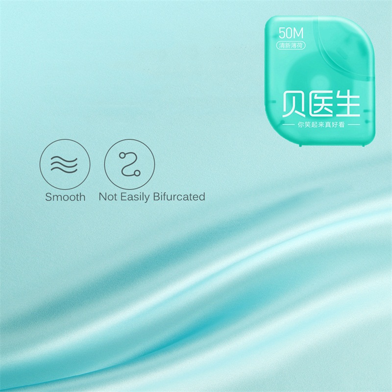 3PCS Xiaomi Doctor Bei Dental Floss Roll Teeth Flossing 50M/Roll Oral Clean Tool Teflon Material