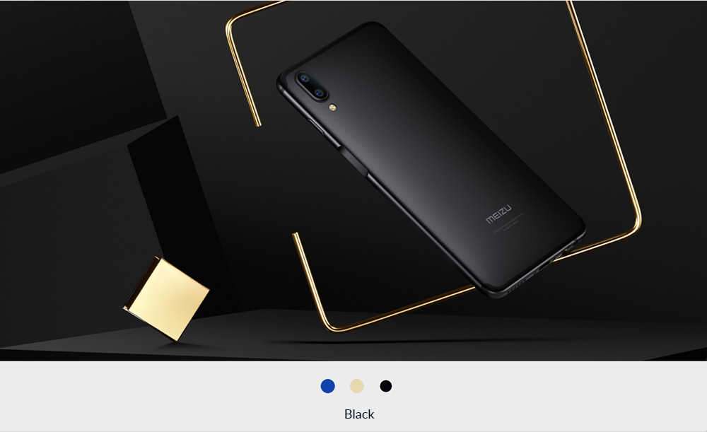 Meizu E3 5.99 Inch Smartphone Snapdragon 636 Octa Core 6GB 128GB 12.0MP+20.0MP Dual Rear Cameras Flyme OS 18:9 Full Screen Touch ID - Gold