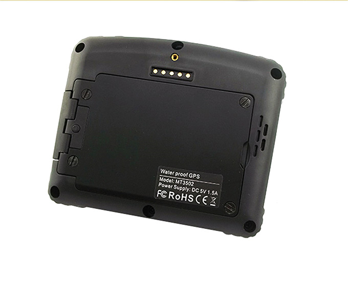 F350 3.5" CE6.0 Waterproof Motorcycle Car GPS Navigator 8G Bluetooth With America Map - Black