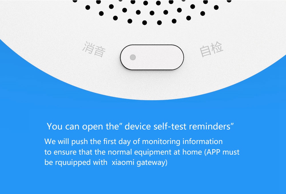 Xiaomi Honeywell Gas Alarm Remote Alert Air Exhaust Sensor -White