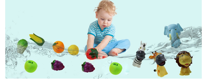 Cikoo Children Forest Animals Soft Bath Toys - 1