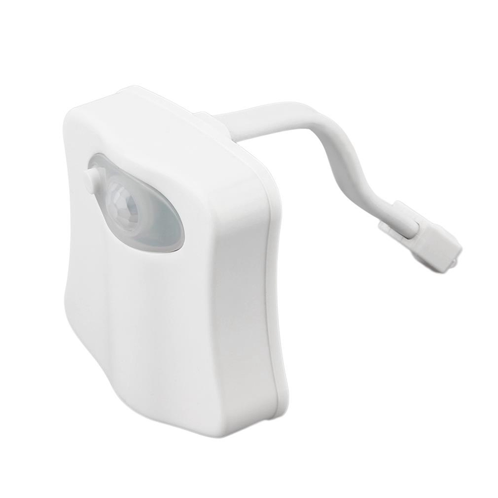 Toilet Nightlight With Auto Motion Activated Sensor Toilet Light Lamp - White