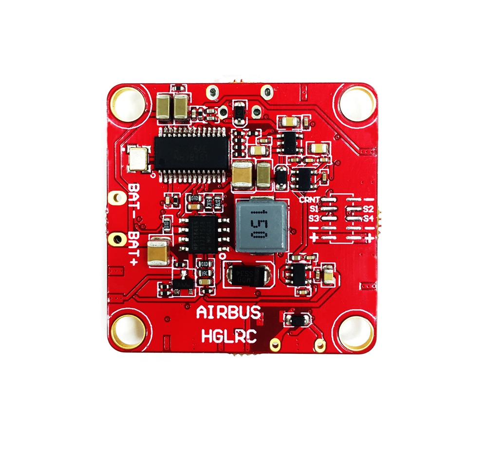 HGLRC TITAN PLUS F460-GTX585 AIO Fly Tower System AIRBUS F4 OSD + Dinoshot 60A Blheli_32 ESC + GTX585 VTX - RP-SMA Male