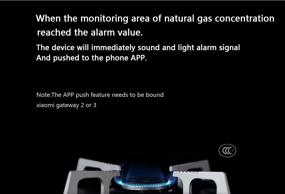 Xiaomi Honeywell Gas Alarm Remote Alert Air Exhaust Sensor -White