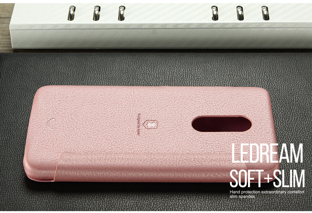 Xiaomi Redmi Note 4X Protective Case Lenuo Le Dream Series Superior Quality PC Phone Cover - Gold