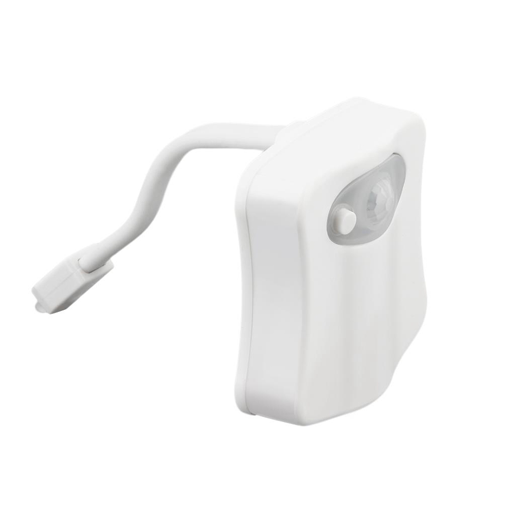 Toilet Nightlight With Auto Motion Activated Sensor Toilet Light Lamp - White
