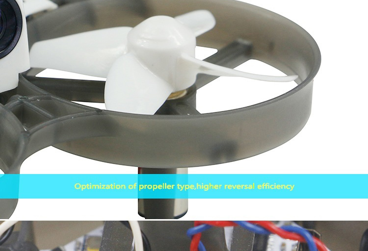 Kingkong/LDARC TINY R7 75mm FPV Drone with 5.8G 16CH 800TVL Camera One Key Flip Over After Crash PNP Version - DSM2