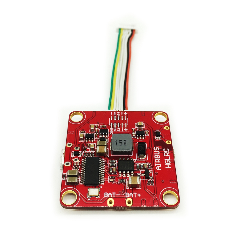 HGLRC AIRBUS F4 30.5 x 30.5mm AIO Flight Controller Betaflight OSD 5V/3A BEC for FPV RC Drone