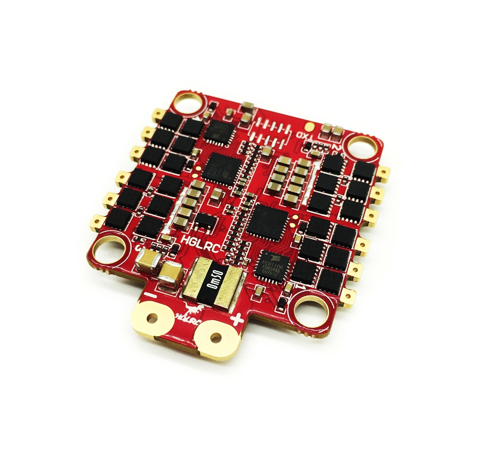 HGLRC TITAN PLUS F460-GTX585 AIO Fly Tower System AIRBUS F4 OSD + Dinoshot 60A Blheli_32 ESC + GTX585 VTX - SMA Male