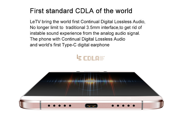 LeTV LeEco Le X526 5.5 Inch 4G LTE FHD Screen Smartphone Qualcomm Snapdragon 652 3GB 32GB 16.0MP Android 6.0 Touch ID - Gold