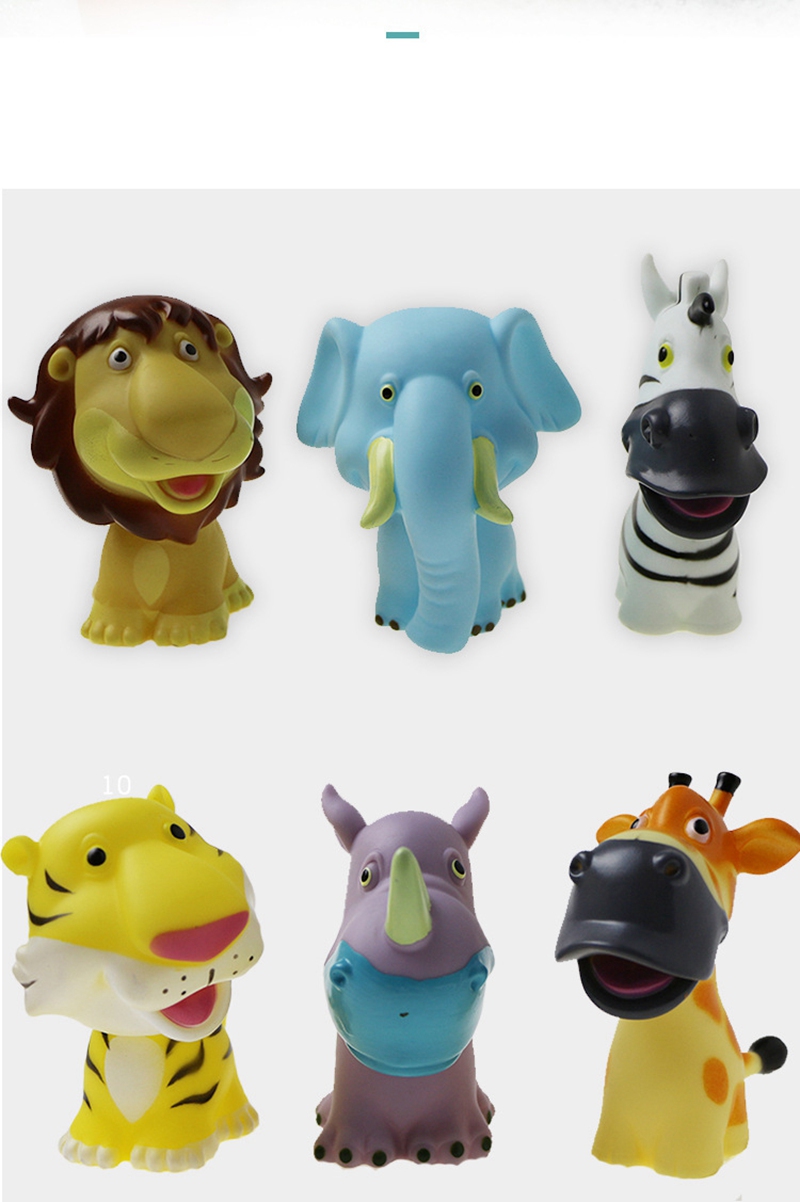 Cikoo Children Forest Animals Soft Bath Toys - 1