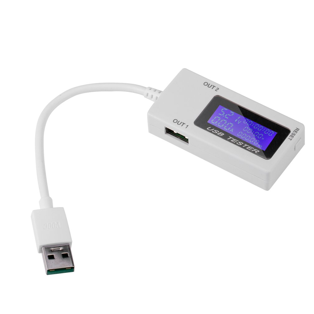 Mini Current Voltage Tester USB Ports Digital Display USB Multifunction Tester