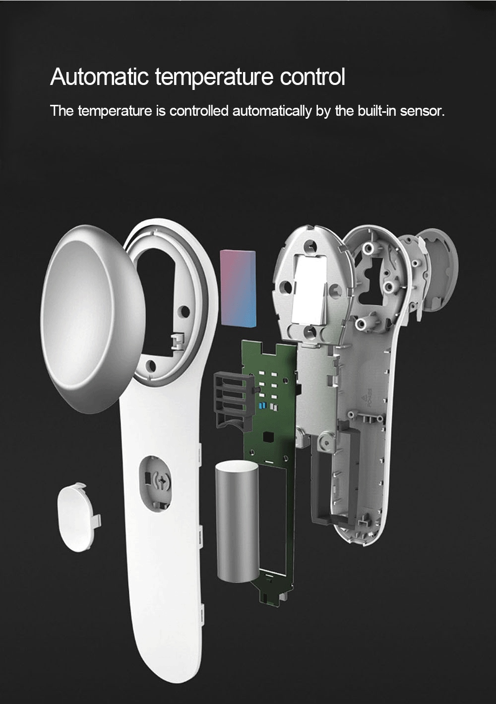 Xiaomi Lefan Cold Warm Eye Massager Built-in Semiconductor Refrigeration Tablet Automatic Sensor with USB Port Eye Massager -Green